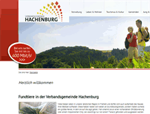 Tablet Screenshot of hachenburg-vg.de